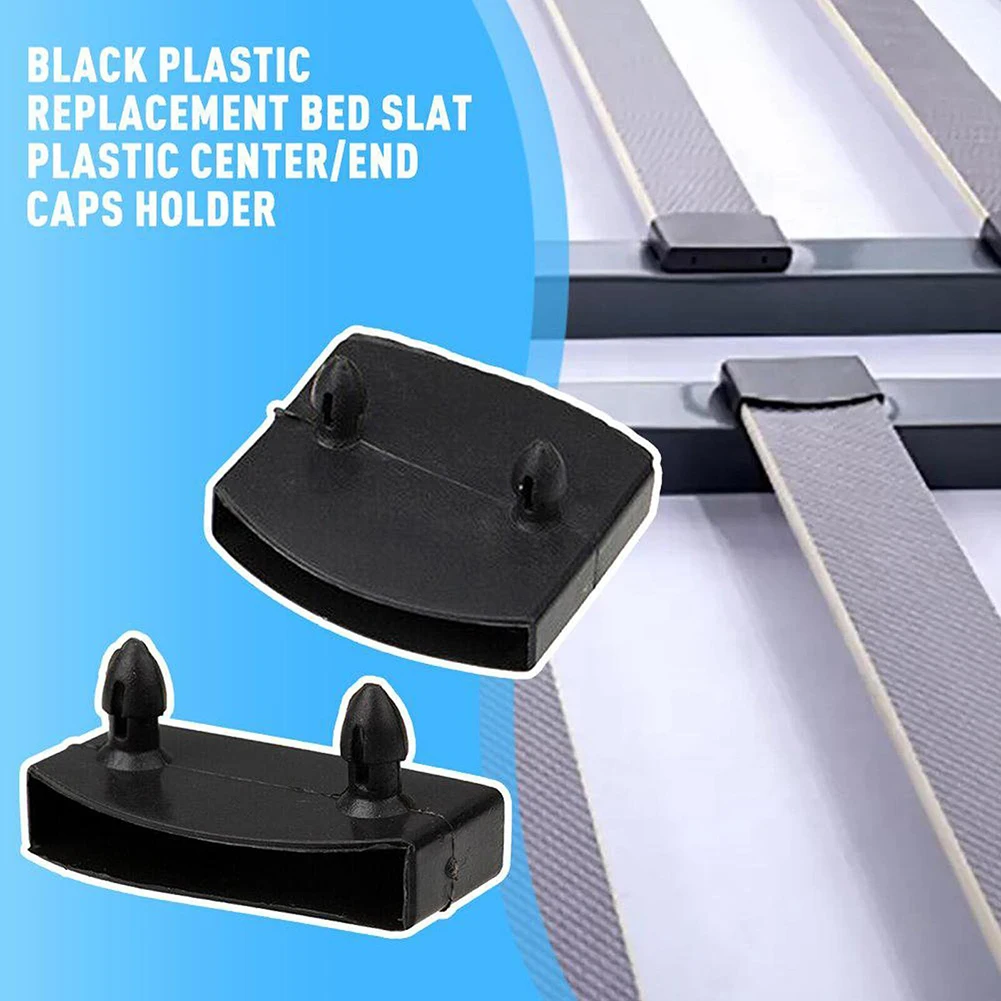 10/30PCS Bed Slat Plastic Holders Cap Fixings Centre Ends Middle Replacement Bed Slat Holders 9mm*53mm Home Improvement