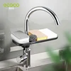 Kitchen Faucet Sponge Holder Sink Adjustable Bathroom Organizer Over Faucet Hanging Faucet Drain Rack for Sink Storage Racks 4