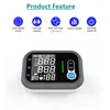 Home voice automatic arm sphygmomanometer LED large screen display time and date electronic blood pressure meter 3