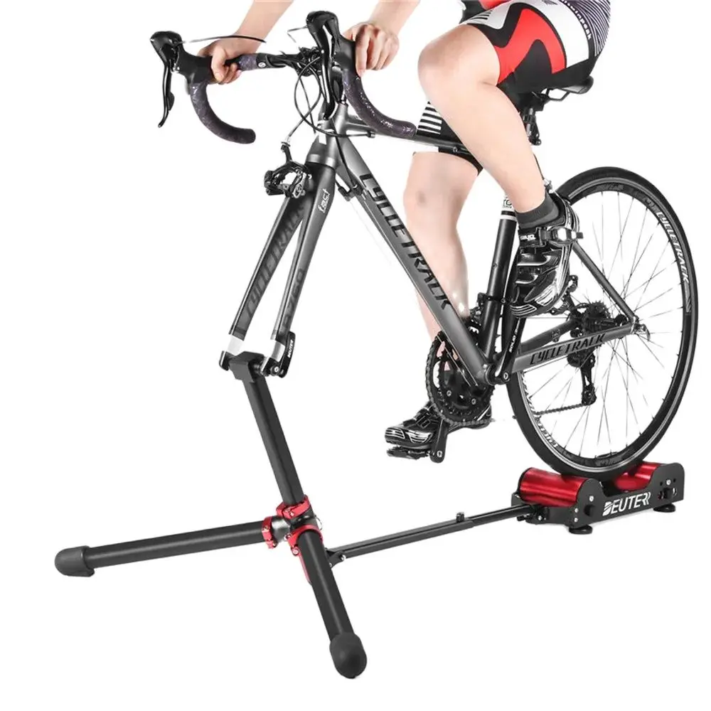 NEW Trainer Portable Bike Roller Trainer Resistance Adjustable Trainning Cycling Stationary Bicycle Trainer Indoor Exercise