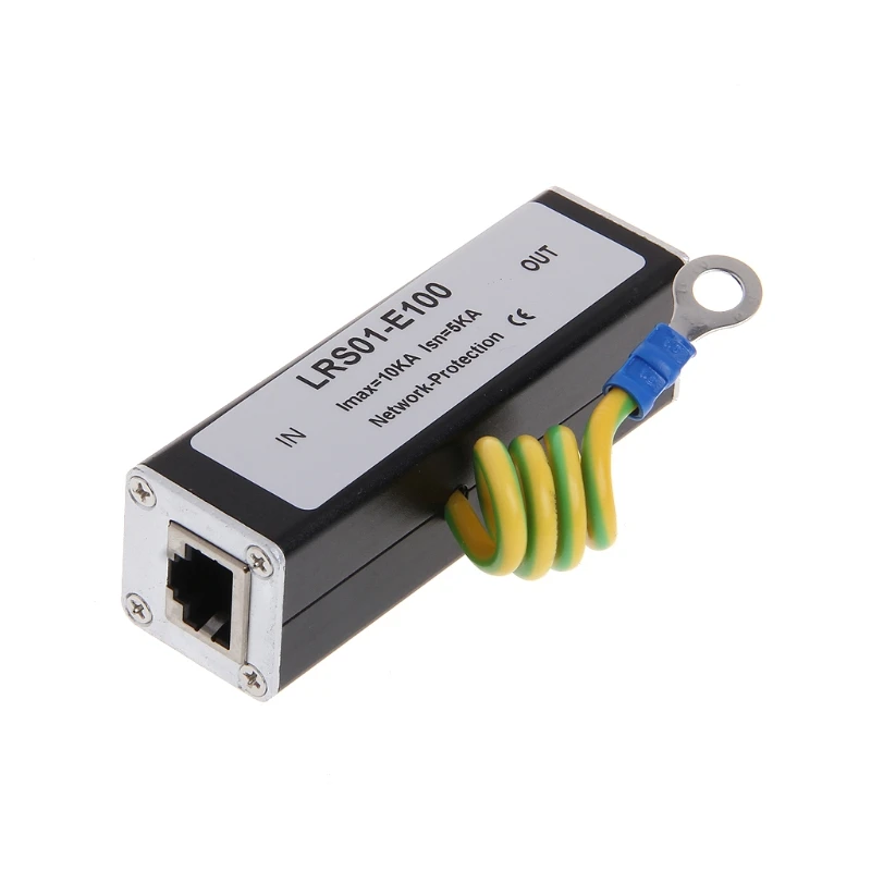 RJ45 Surge Protector for PROTECTION for lightning Arrester For 10/100M Ethernet