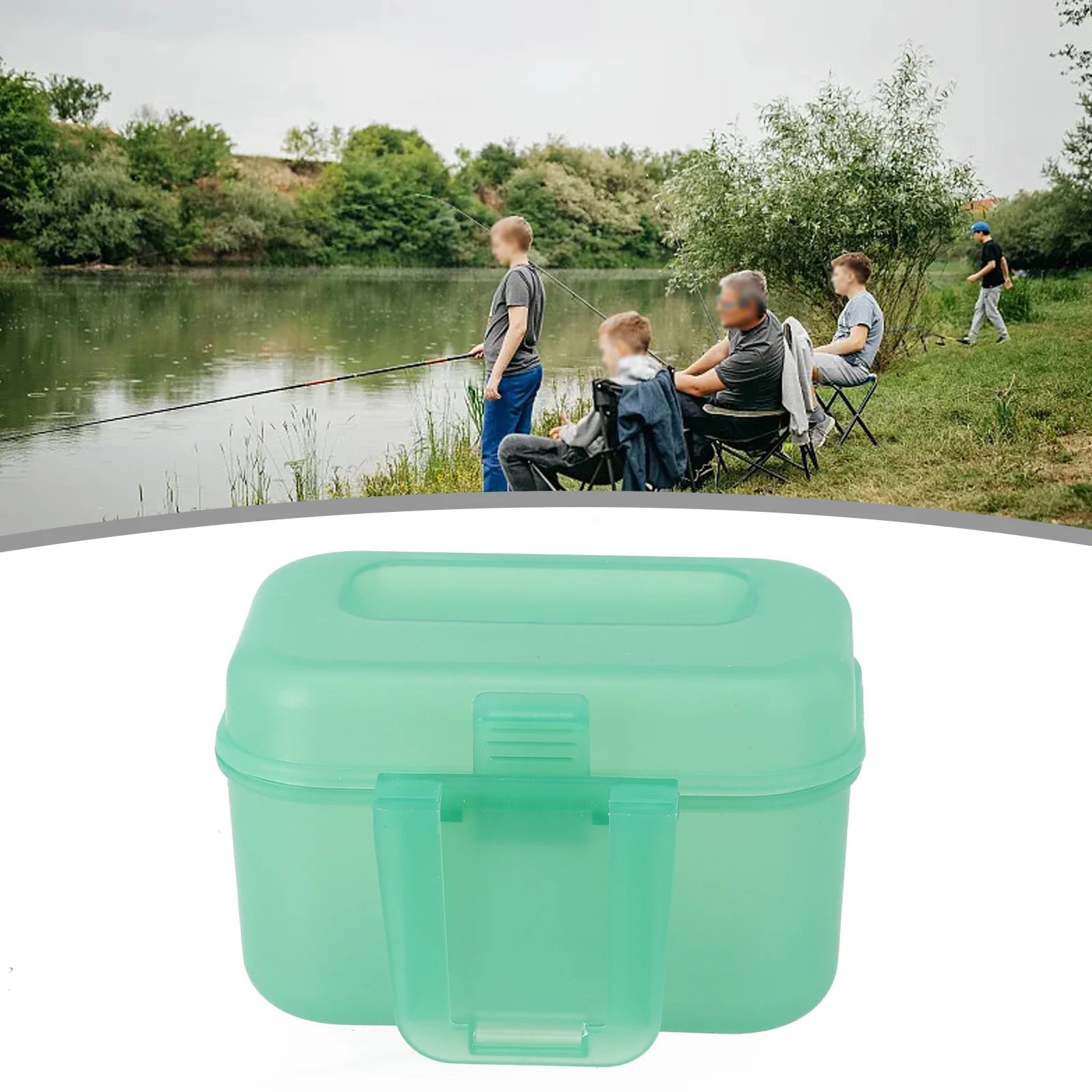 Fishing Bait Box Worm Container Small Shrimp 10*6.5*6.2cm Baits Container  Compact Easy To Carry Lightweight New - AliExpress