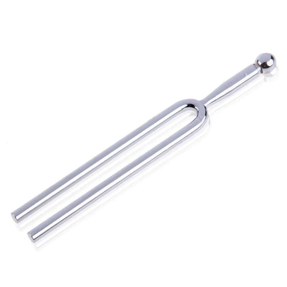 New Practical Violin Tuning Fork A440Hz Black/Silver For Healing Multifunctional Sensory Tool W/Cleaning Cloth