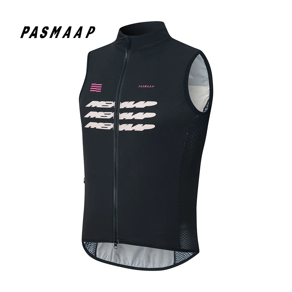 PASMAAP-Windproof and Waterproof Cycling Vest, Sleeveless Coat, Bicycle Bike Vest, Ultra-light Clothing, 2024 2