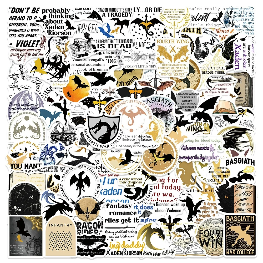 Novel Dragon-Themed Waterproof Graffiti Stickers for Notebooks, Luggage, and Phones