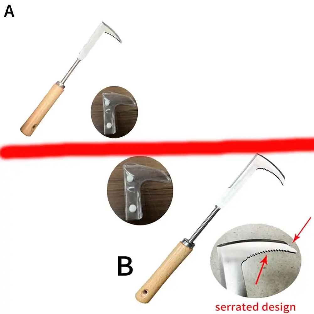 L-Shaped Manual Weeding Tool - Crack Weeder And Weed Extractor For Garden, Agricultural, And Bonsai Supplies 6