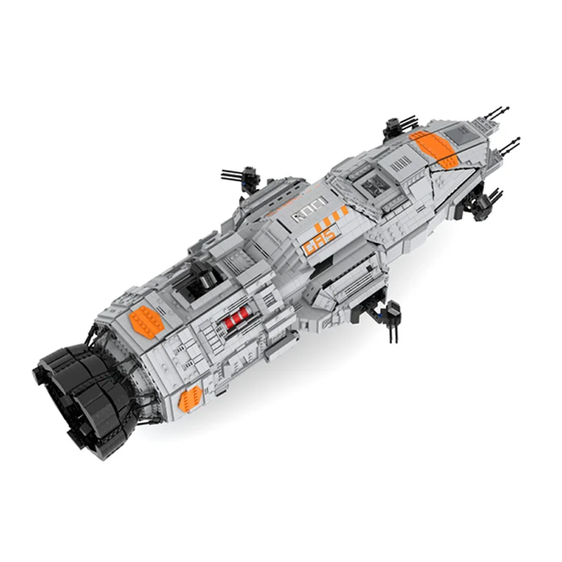 

MOC The Expanse Rocinante Vast Sky Spaceship Building Blocks Set Spacecraft Rocket Eagle Universe Airship Model Idea Toys Gifts