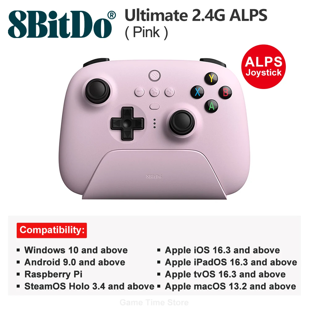 8bitdo-PC用のワイヤレスゲームコントローラー,Windows 10, 11