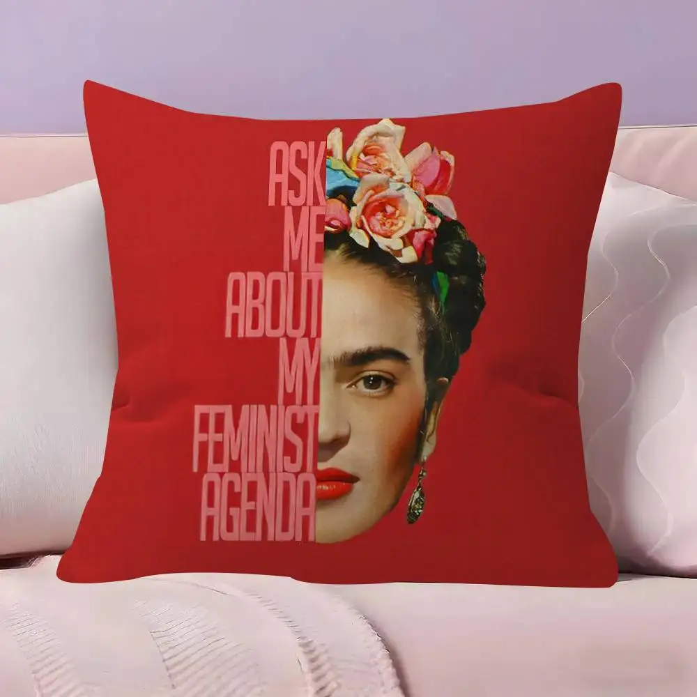 Moderne Kunstwerke von Frida Kahlo, personalisierter Kissenbezug, Schlafzimmer, Kinderparty-Dekoration, Kissenbezug, Geburtstagsgeschenk für Kinder – Detail 6