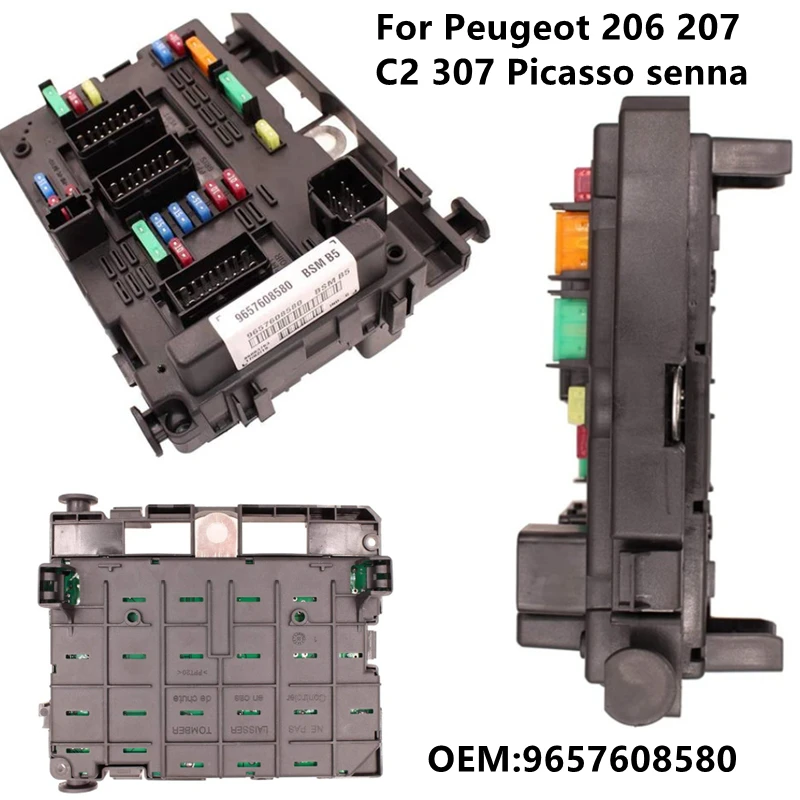 Автомобильный предохранитель 9657608580 9650618280 подходит для Peugeot 206 207 C2 307 Picasso Senna |