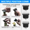 Sejoy Hair Clippers for Men Professional Cordless Barber Clippers for Hair Cutting Machine Rechargeable Beard Trimmer 2