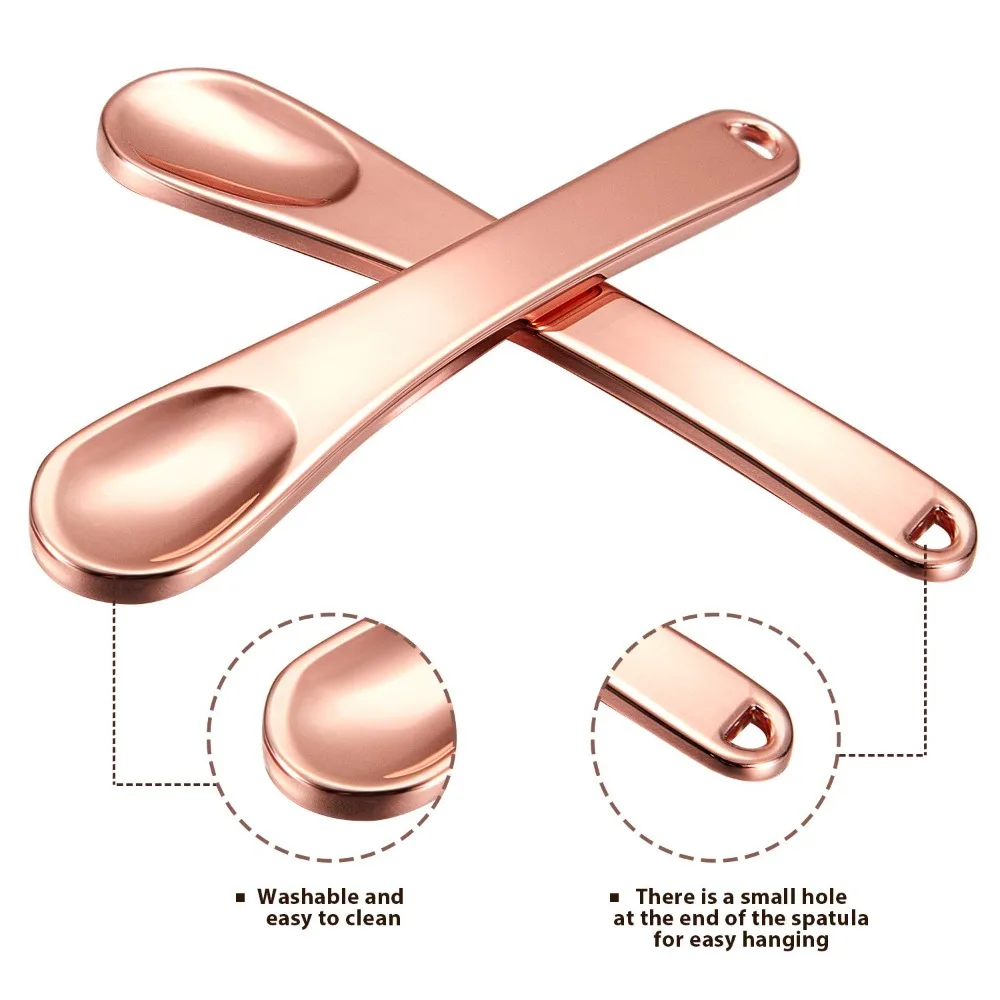 1Pcs Mini Spoon Eye Cream Massage Sticks Facial Reusable Scoop Makeup Spatula for Face Cream Cleansing Appliances