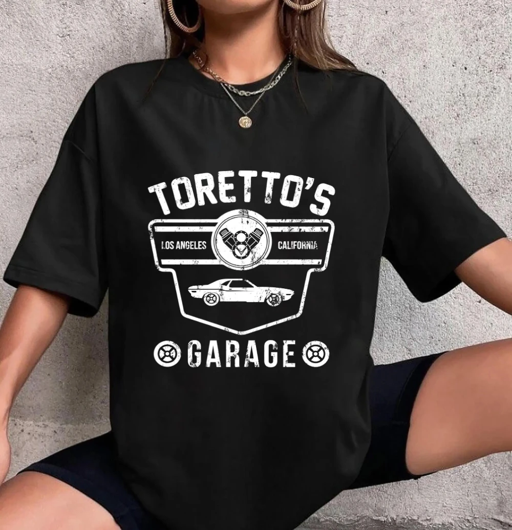 Toretto's Garage T-Shirt Fast And Furious Muscle Car T-Shirt, Fast And Furious Shirt, Dominic Toretto Shirt, Race Car Shirt