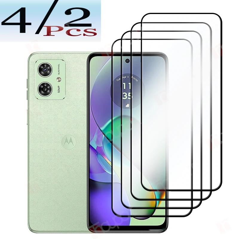 Premium 9H Clear Tempered Glass Screen Protector - Full Coverage, 2/4 Pack
