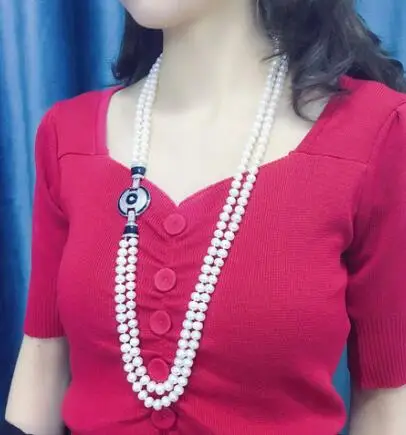 

Genuine white Freshwater pearl Necklace Jewellery
