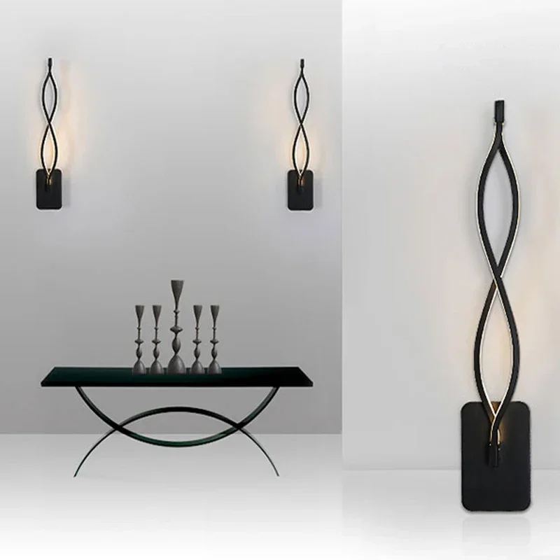 LED Wall Lamp Modern Minimalist LED Wall Lamp Home Indoor Decor wall Sconce For Living Room Bedroom Bedside Lustres Backgroud Light Decoration wall sconces light led wall lamp wall lamp