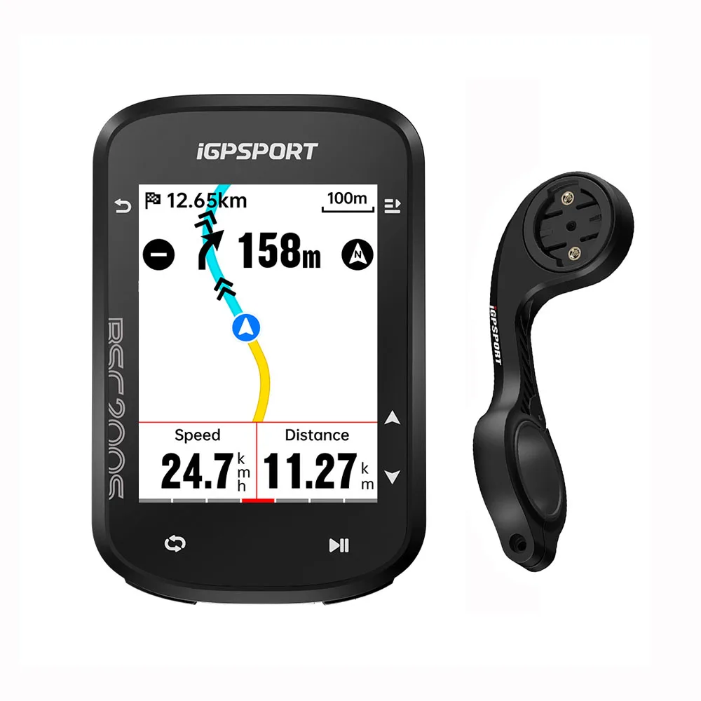 iGPSPORT BSC200S Computer da Bicicletta con Navigazione GPS, Schermo a Colori, Tachimetro Wireless, Contachilometri per Ciclismo, Bluetooth Ant - Image 6