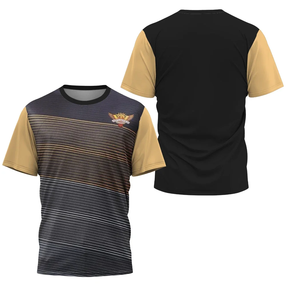 Cricket Kolkata Knight Rider Pro Sportswear 3D Print Maglietta Da Uomo Fitness Quick Dry Traspirante Top Cricket Tennis T Shirt