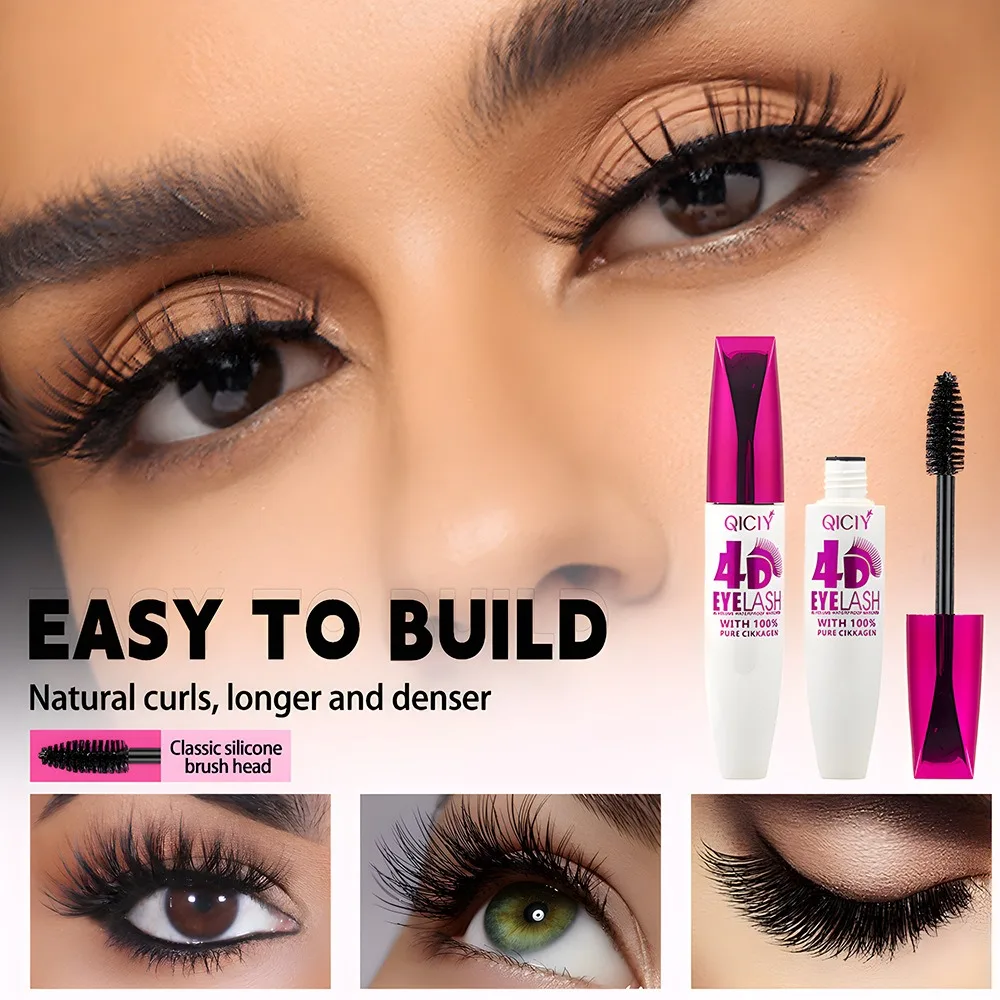 Mascara 4d waterproof per ciglia nere lunghe in fibra di seta_voghion.com