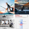 Action Camera 5K 4K60FPS  50MP 2" Touch Dual Screen 5X Zoom Wi-Fi EIS  170° DVR Webcam Wireless Mic 30M Waterproof Sport Camera 4