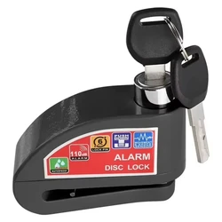 Waterproof Anti - Theft Aluminum Alloy Motorcycle & Bike Disc Brake Lock (C)