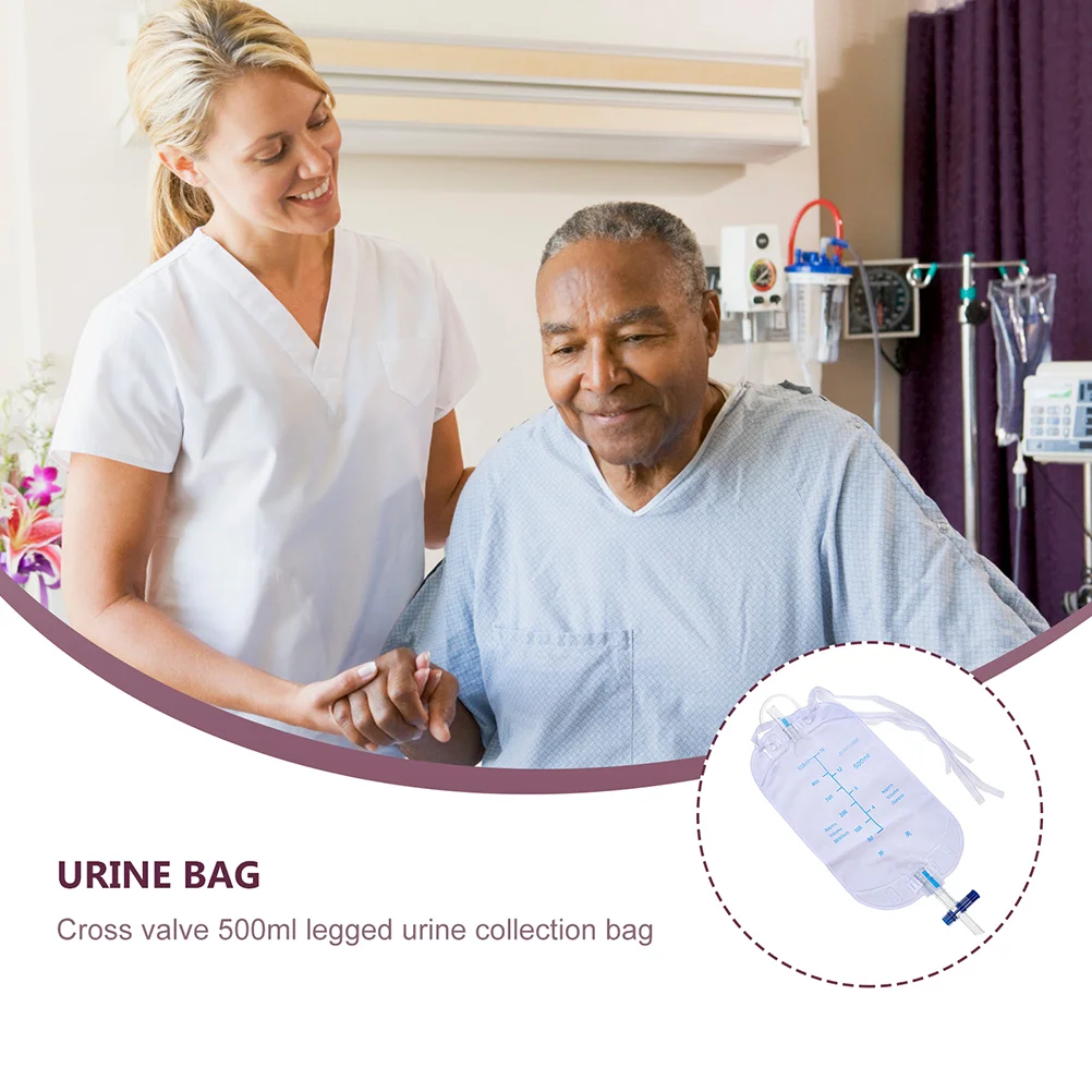 Cathether urine bags 10 Pcs For Mens urine For Men type Pvc patient postoperation drainage baby urine bags