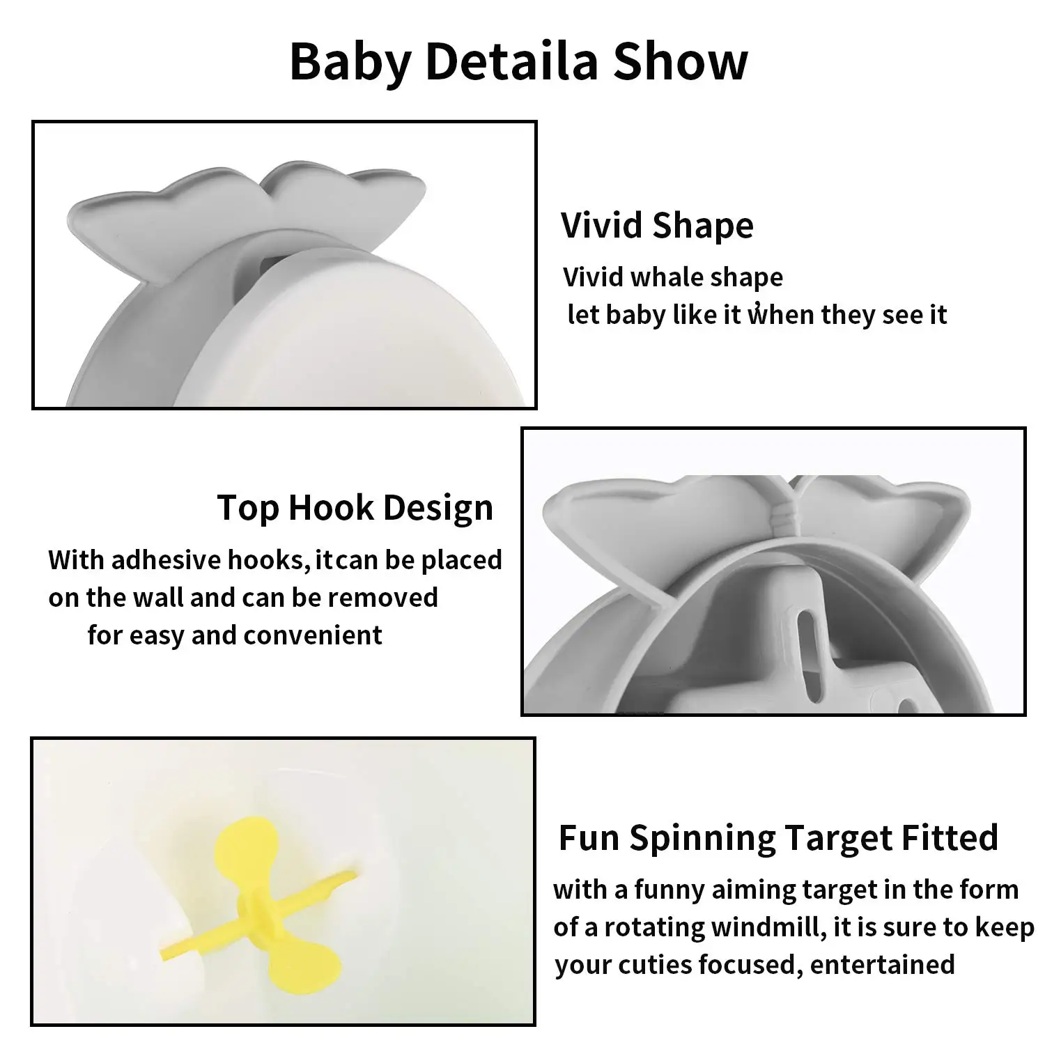 Baby Potty Toilet Cute Frog Whale Cow Boys Urinal Children Stand Vertical Pee Infant Toddler Toilet Training Urinal Wall-Mounted 5