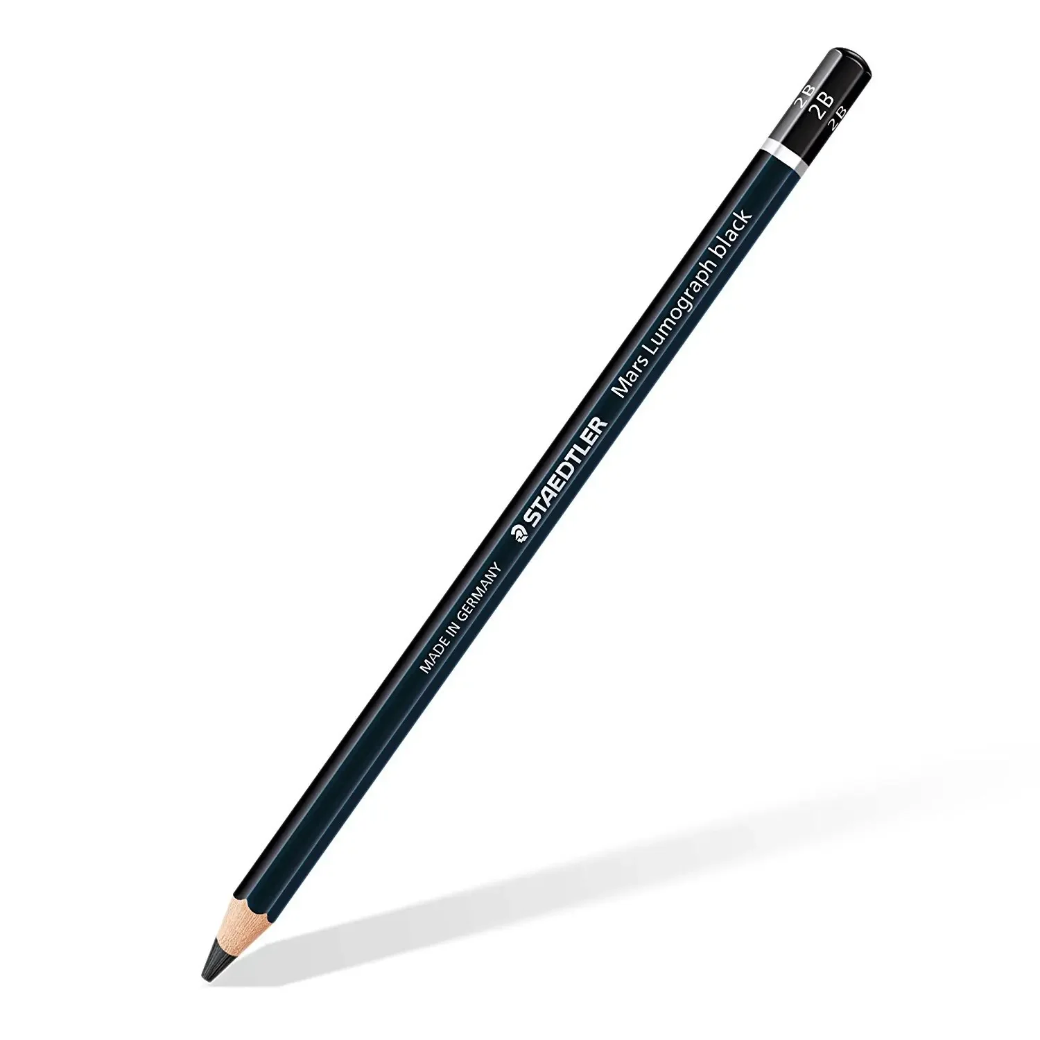 Drawing Pencils Germany STAEDTLER 100B Mars Lumograph Black Sketch Painting Charcoal 2B 4B 6B 8B HB 7B 1Pc