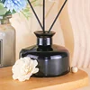 Colorful Relief Glass Bottle Luxury Hotel Aromatherapy Dispenser Glass Jars and Lids Bathroom Decoration Aroma Diffuser Bottles 5