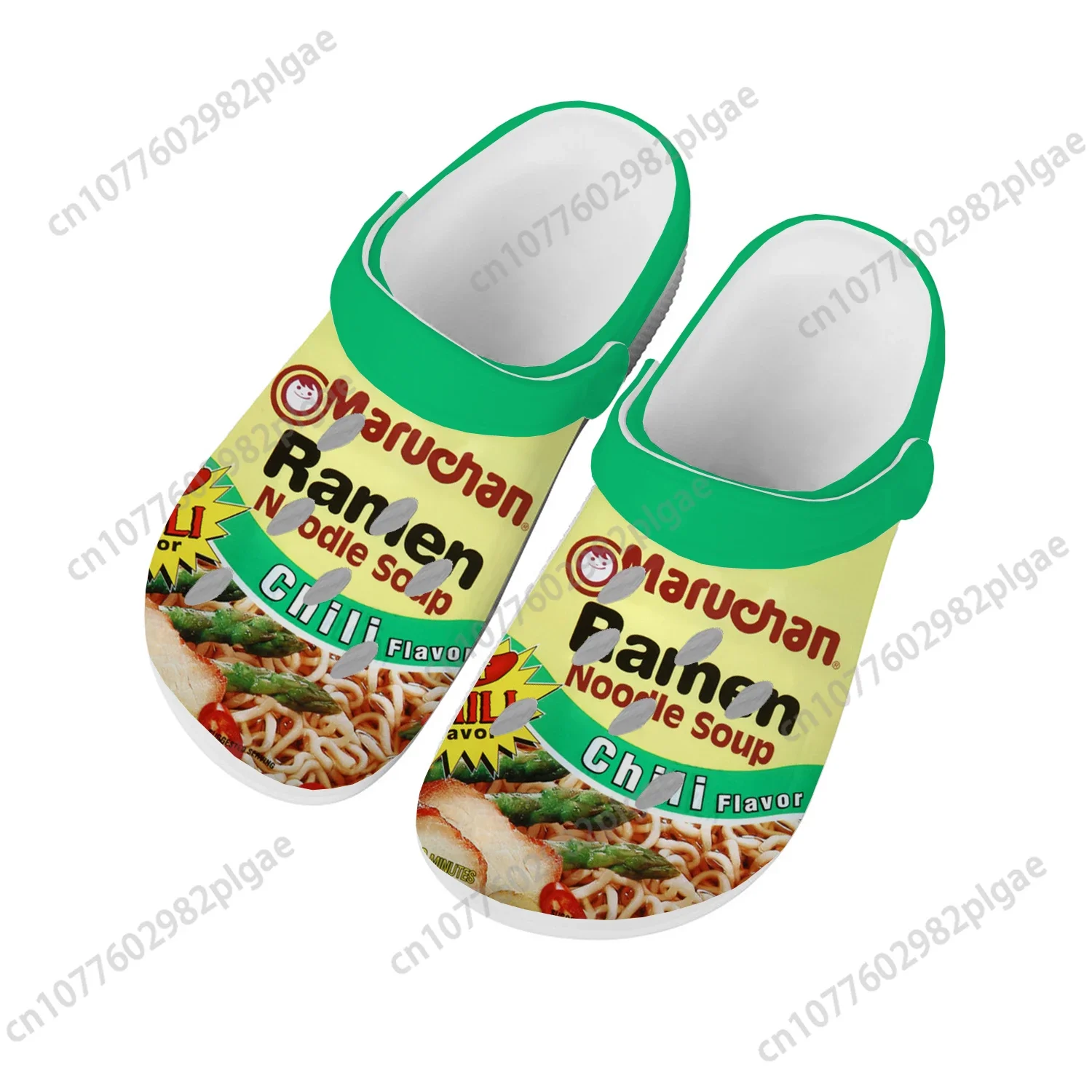 Funny Maruchan Ramen Noodles 3D Print Men Women Clogs Slippers Kid Shoes EVA Ligtweight Sandals Summer Beach Outdoor-1