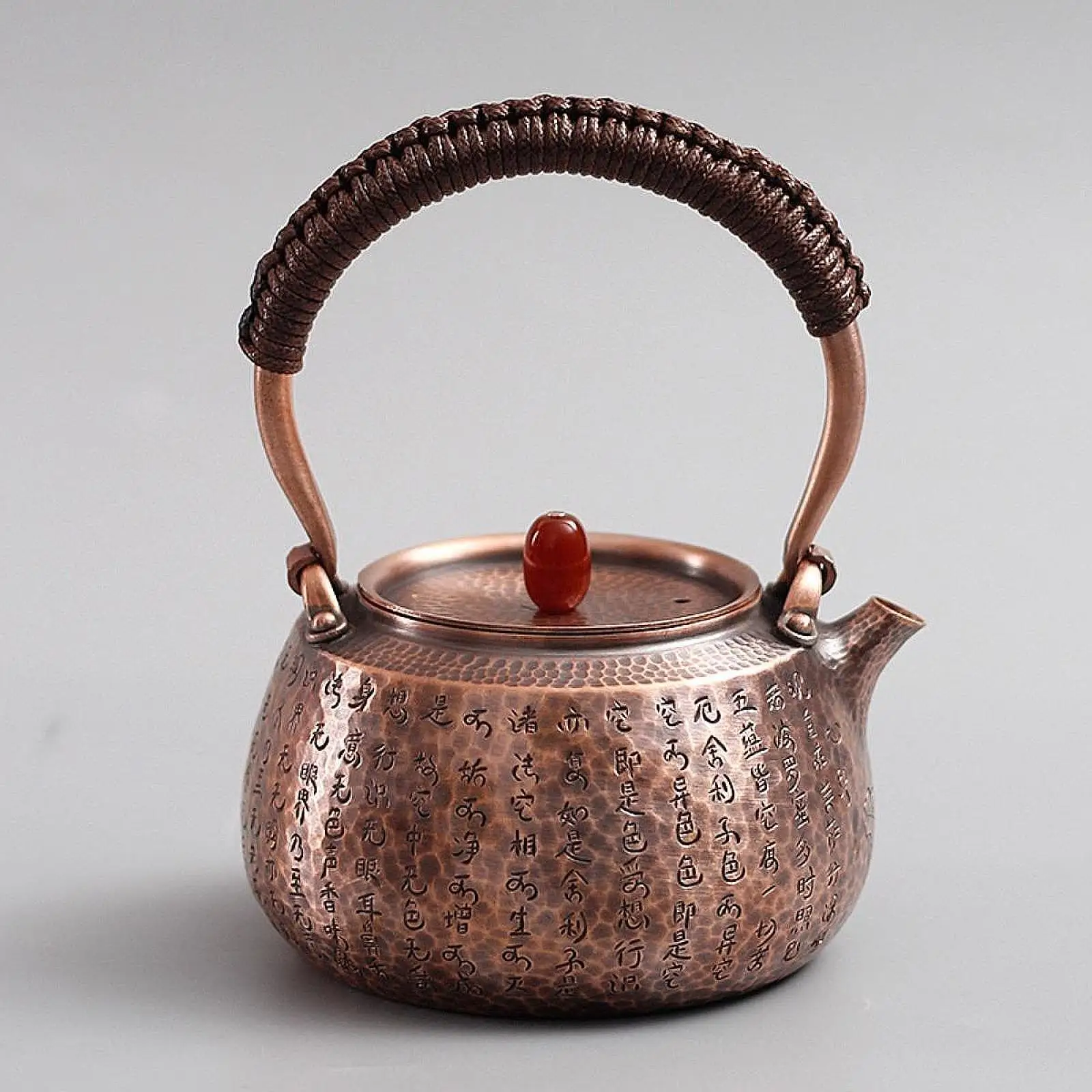 Copper Tea Kettle 1300ml Portable Coffee Pot for Camping Tea House Hiking Copper Tea Kettle 1300ml Portable Coffee Pot for Camping Tea House Hiking