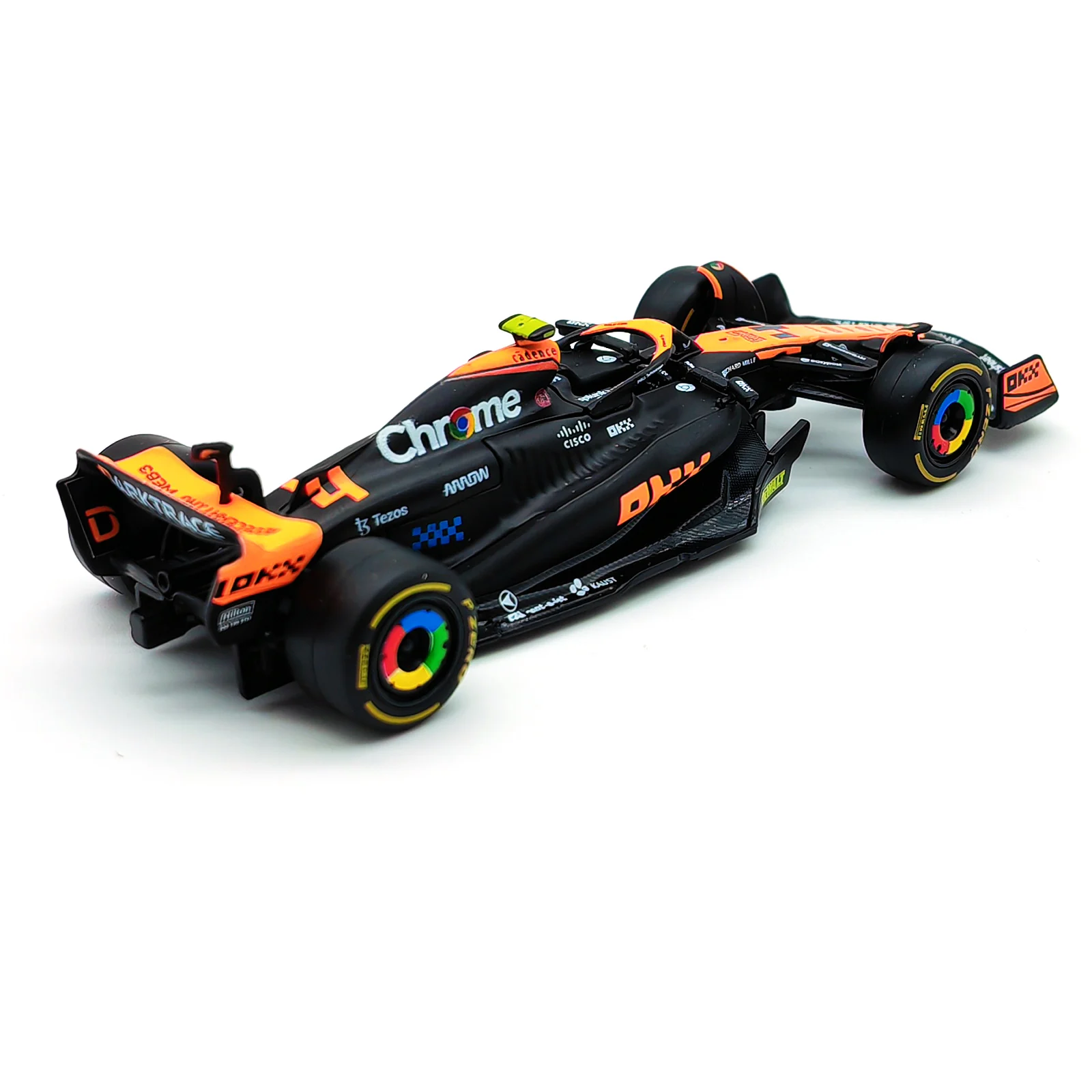 Bburago 1:43 2023 Mclaren Singapore MCL60 F1 Formula Car Die Cast Vehicles Collectible Model Racing Toys 3