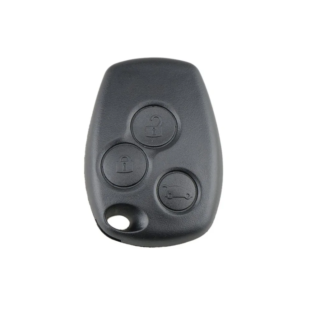 3 Button Remote Key Shell Case Without Blade for Renault Logan Sandero Clio Fluence Vivaro Master Traffic