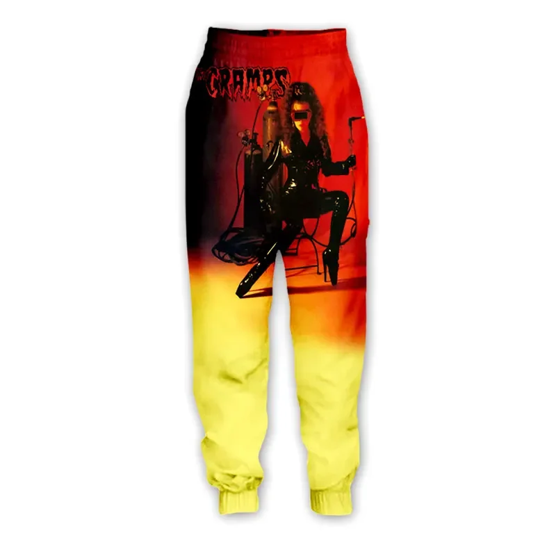 Description Picture 3 of itemNew Fashion  The Cramps Rock  3D Printed Casual Pants Sports Sweatpants Straight Pants Sweatpants Jogging Pants Trousers