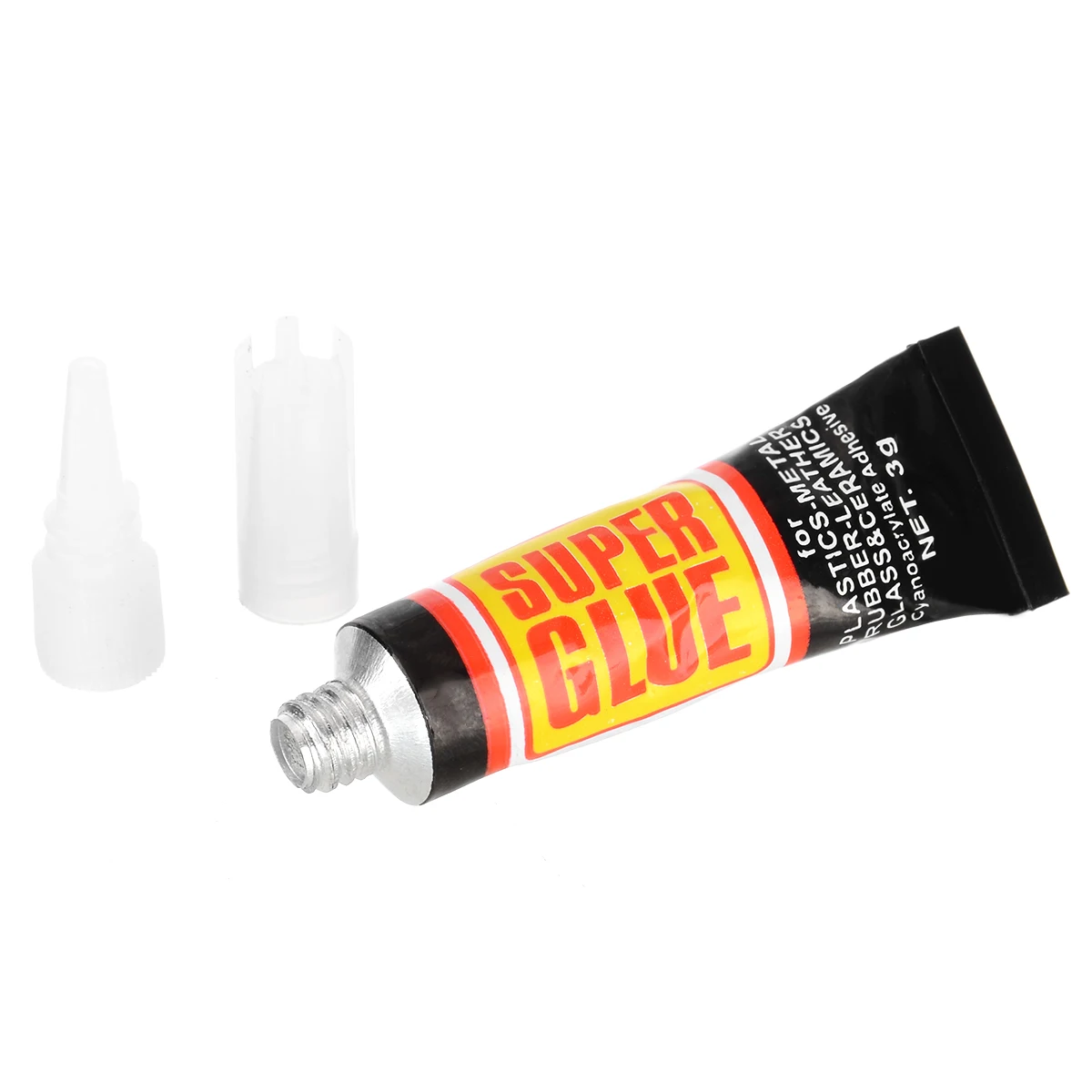 3-12pcs Liquid Super Glue Wood Rubber Metal Glass Cyanoacrylate Adhesive Stationery Store Nail Gel 502 Instant Strong Bond Leath