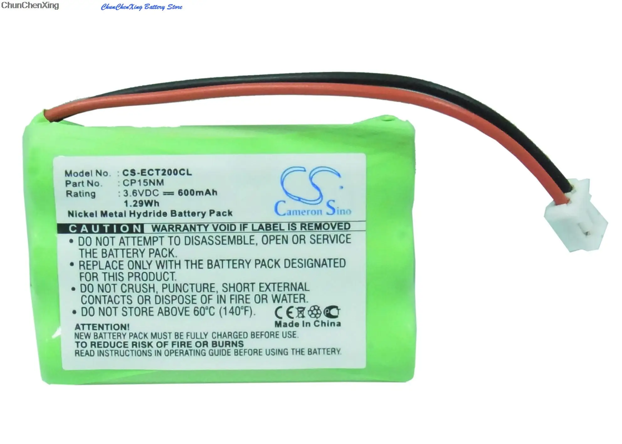 Batteria Cameron Sino 600Mah Per Alcatel Comfort, Facile, Facile S, M-S, Altoset Pro, Pro-I, S, S Gap, Vocale, Ms, Vocale M, Bilboa 570