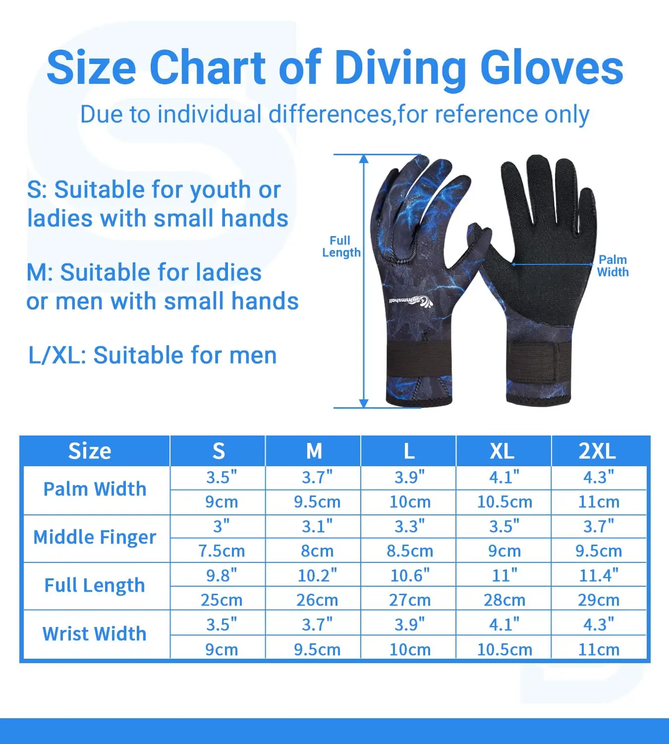 NEW Neoprene Gloves 3mm Wetsuit Gloves for Men Women Thermal Keep Warm Diving Gloves Anti Slip Surfing Gloves for Spearfishing 6