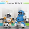2Pcs/Set Football Battle Robots Smart USB Charging Remote Control Battle Soccer Robot Singing Dancing Simulation Back to School 3