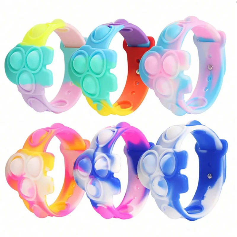 Pop Bubble Bracelets Kids Fidget Sensory Toy
