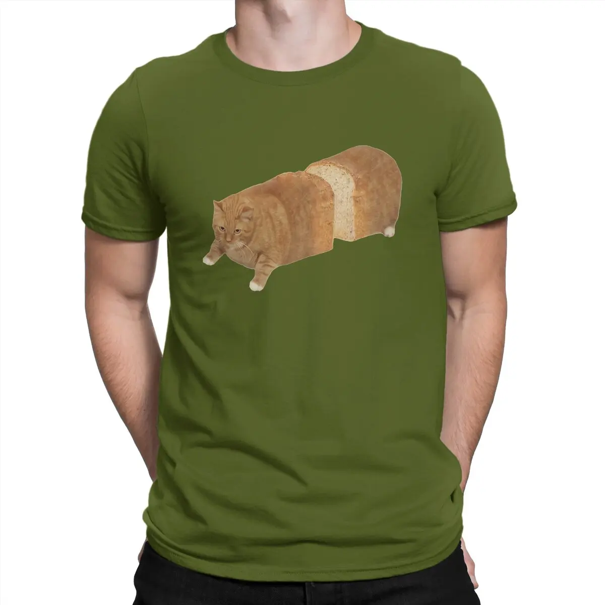thumbnail image 1 of Camiseta especial Cat Loaf, camiseta Heavy Mental Cat Leisure, artículos para hombres y mujeres, 1 of 7
