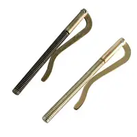 1Pc New Metal Bifold Money Clip Bar Wallet Replace Parts Spring Clamp Cash Holder Dollar Cash Clamp Holder Wallet for Men Women 2
