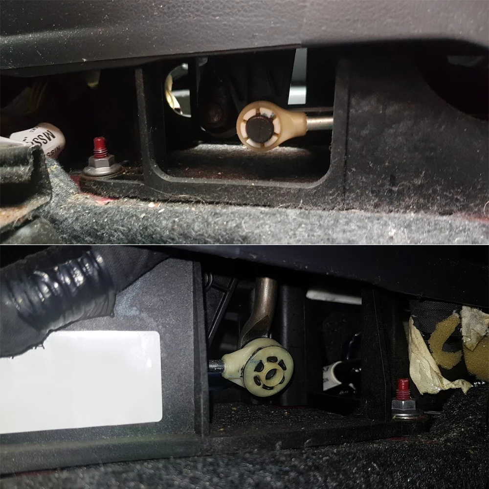 Manual Gear Shift Selector Lever Linkage Cable Connect Bushing For Nissan Versa Almera Sunny Micra K13 2012 2014