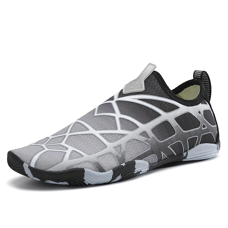 New Barefoot Aqua Shoes Unisex Summer Quick-Drying Women Beach Shoes Couple Seaside Non-Slip Five Finger Footwear