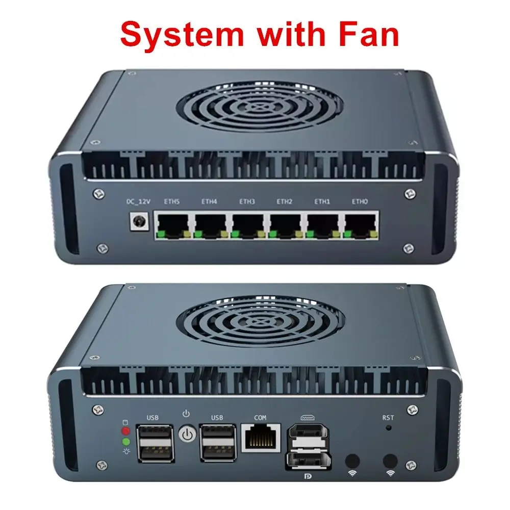 Kingnovy 12th Gen Intel N150 Mini PC N100 i226-V DDR5 NVMe 6x2.5G