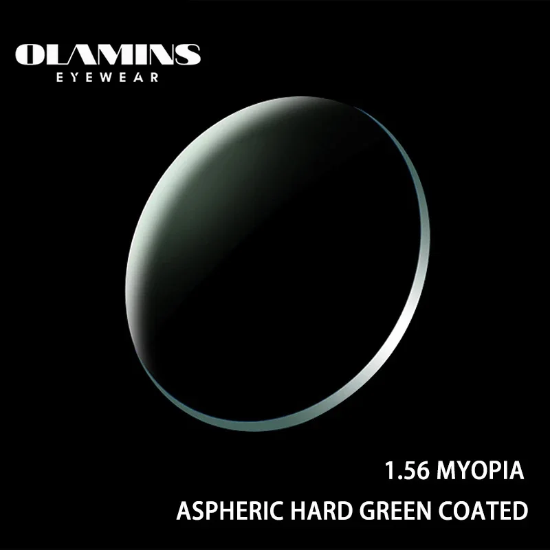 

OLAMINS 1,56 1,61 1,67 (+ 1,74 ~-12,00) искусственная смола с диоптриями линзы для близорукости и дальнозоркости