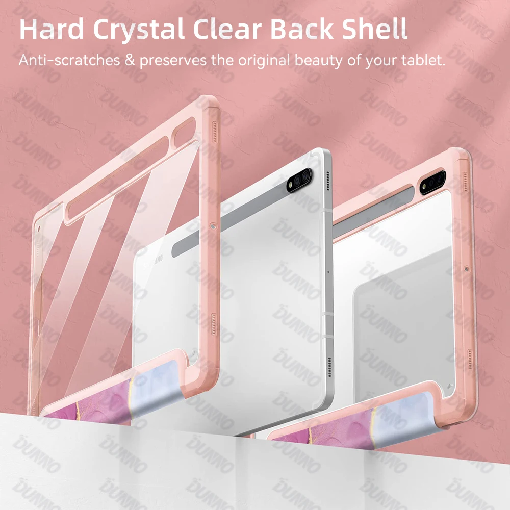 Capa Tpu Transparente para Samsung Galaxy Tab a9 Plus a9 a8 a8 s9 Plus s9 fe s9 s8 Plus s7 fe s7 s6 s6 Lite - Imagem 5
