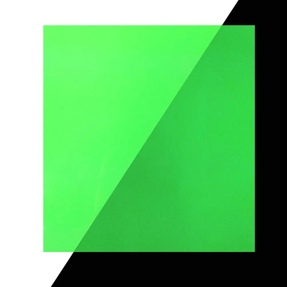 12"x10" Bundle Luminous 3D Puff Heat Transfer Film Hot Press Clothes Vinyl Glow in the Dark HTV Sheets Vinyl for Cut Easy Cut