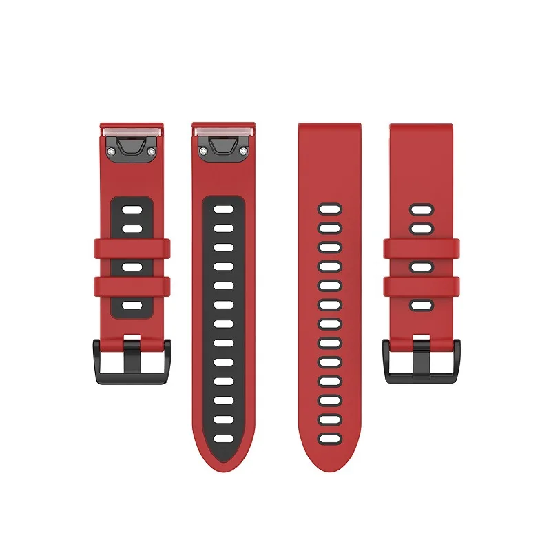22mm 26mm Silicone Qucikfit Strap For Garmin Enduro Watch Band Fenix 6 6X Pro 5X Plus/TACTIX DELTA/MK2i/Forerunner 945 Watchband
