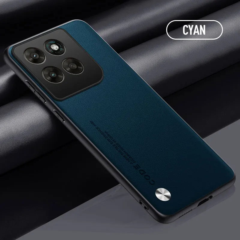 Premium PU Leather Silicone TPU Shockproof Protective Cover with Hard Bumper