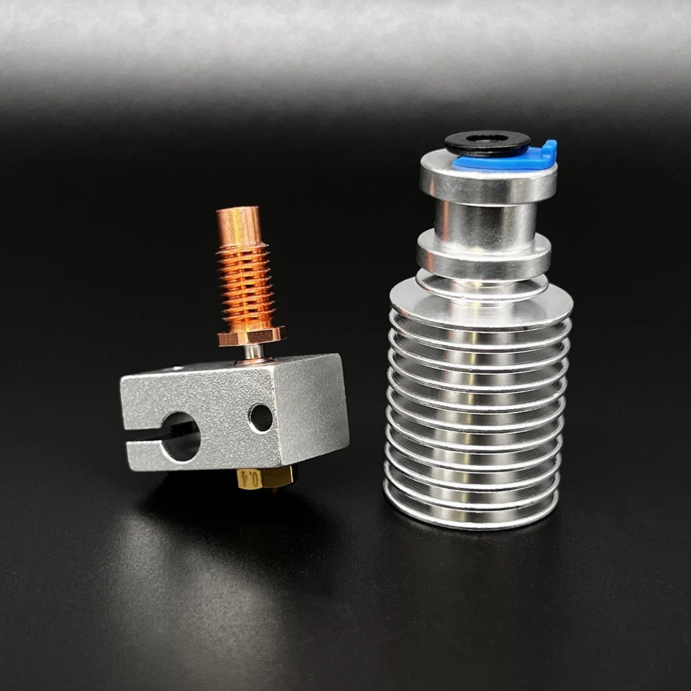 Extrusora Peças para Impressora 3d Peças Voron 2.4 Bocal Impressão Bimetálica Cabeça E3d v6 Hotend Prusa Remoto Dissipador de Calor Direto Extrusora Acessórios - Imagem 5